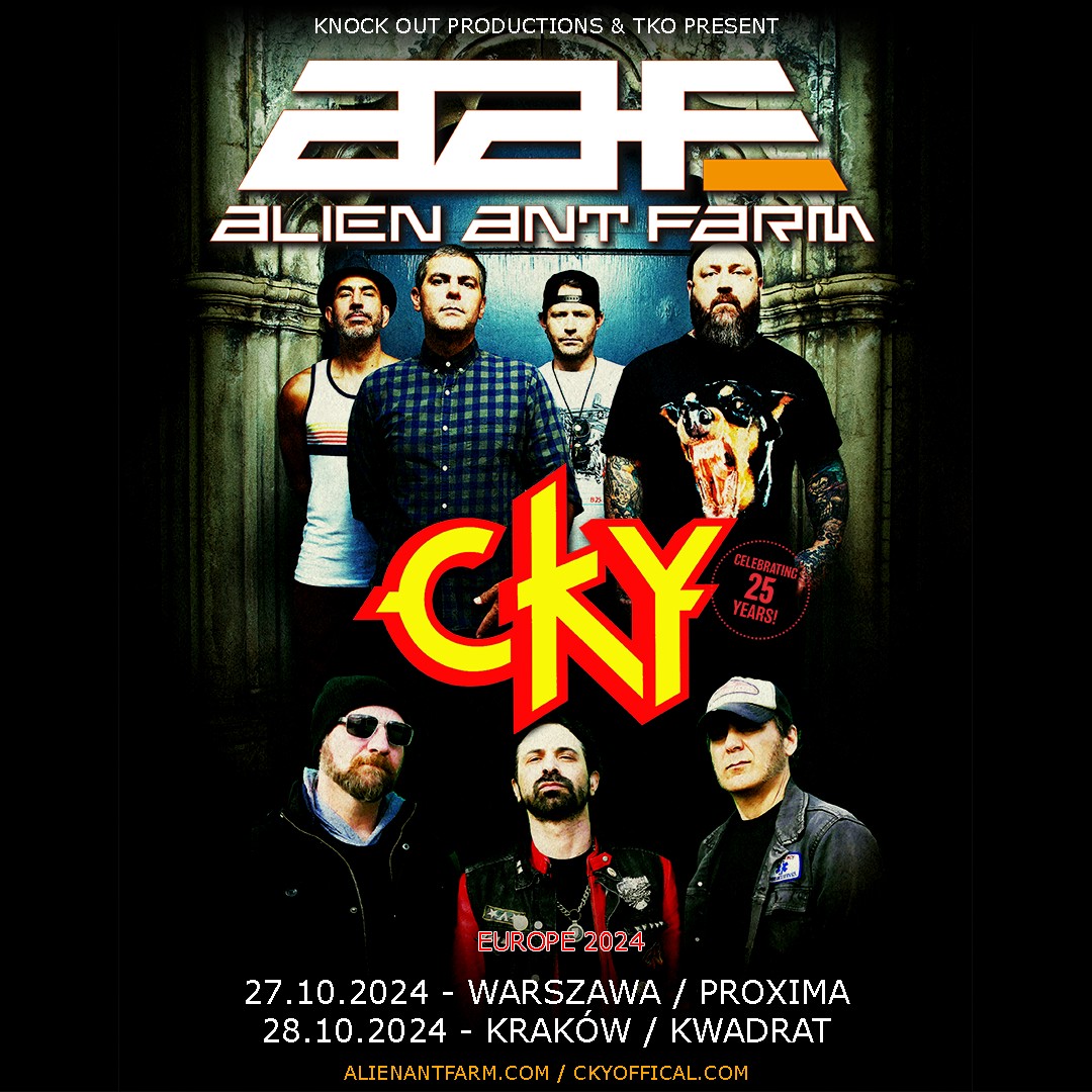 Alien And Farm and CKY plakat (knockoutprod.net)  Foto: 