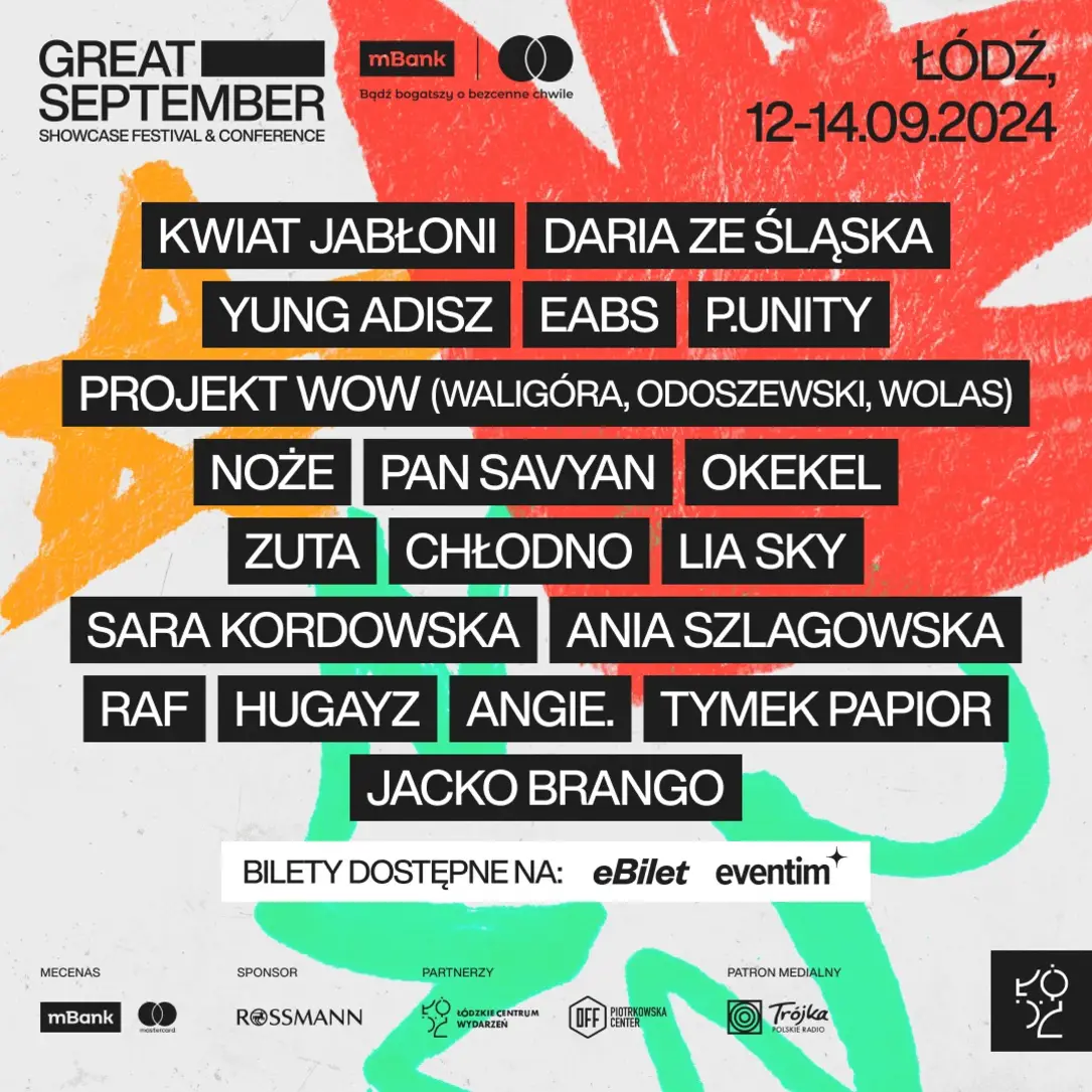 Great September Showcase Festival & Conference w Łodzi (plakat)  Foto: 