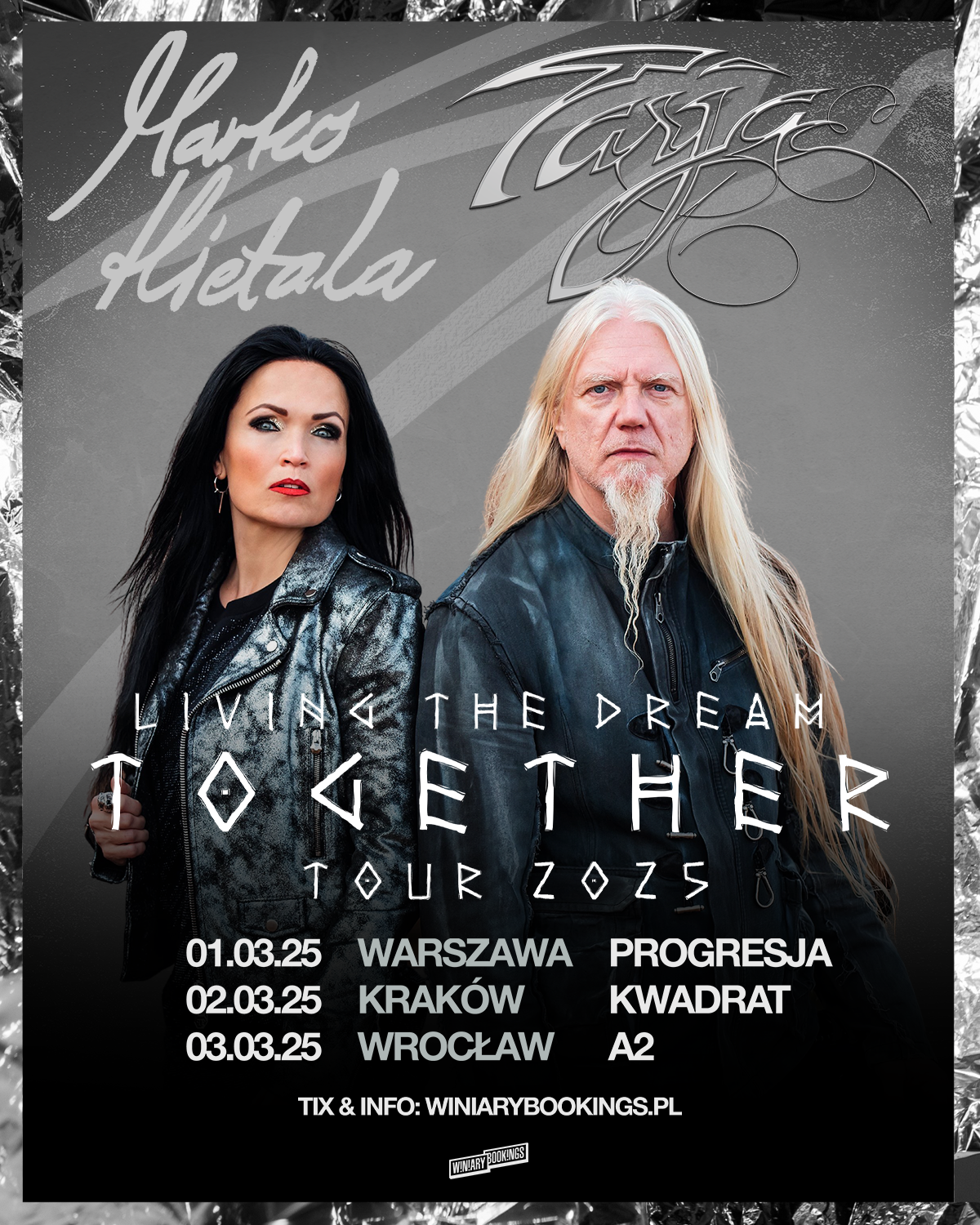 TARJA TURUNEN & MARKO HIETALA - POST 4X5 - WSPÓLNE - V2  Foto: 