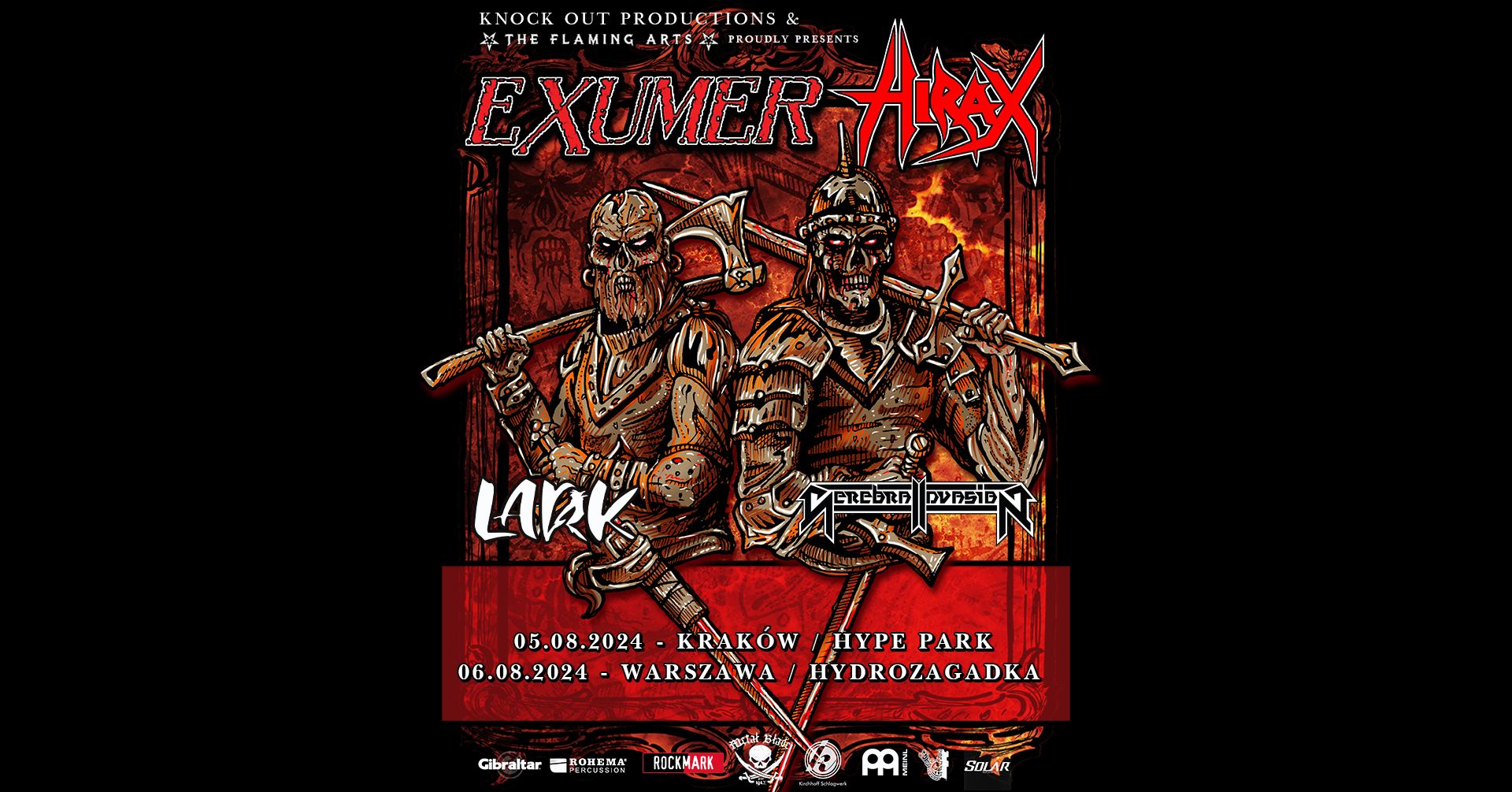 Exumer, Hirax  Foto: 