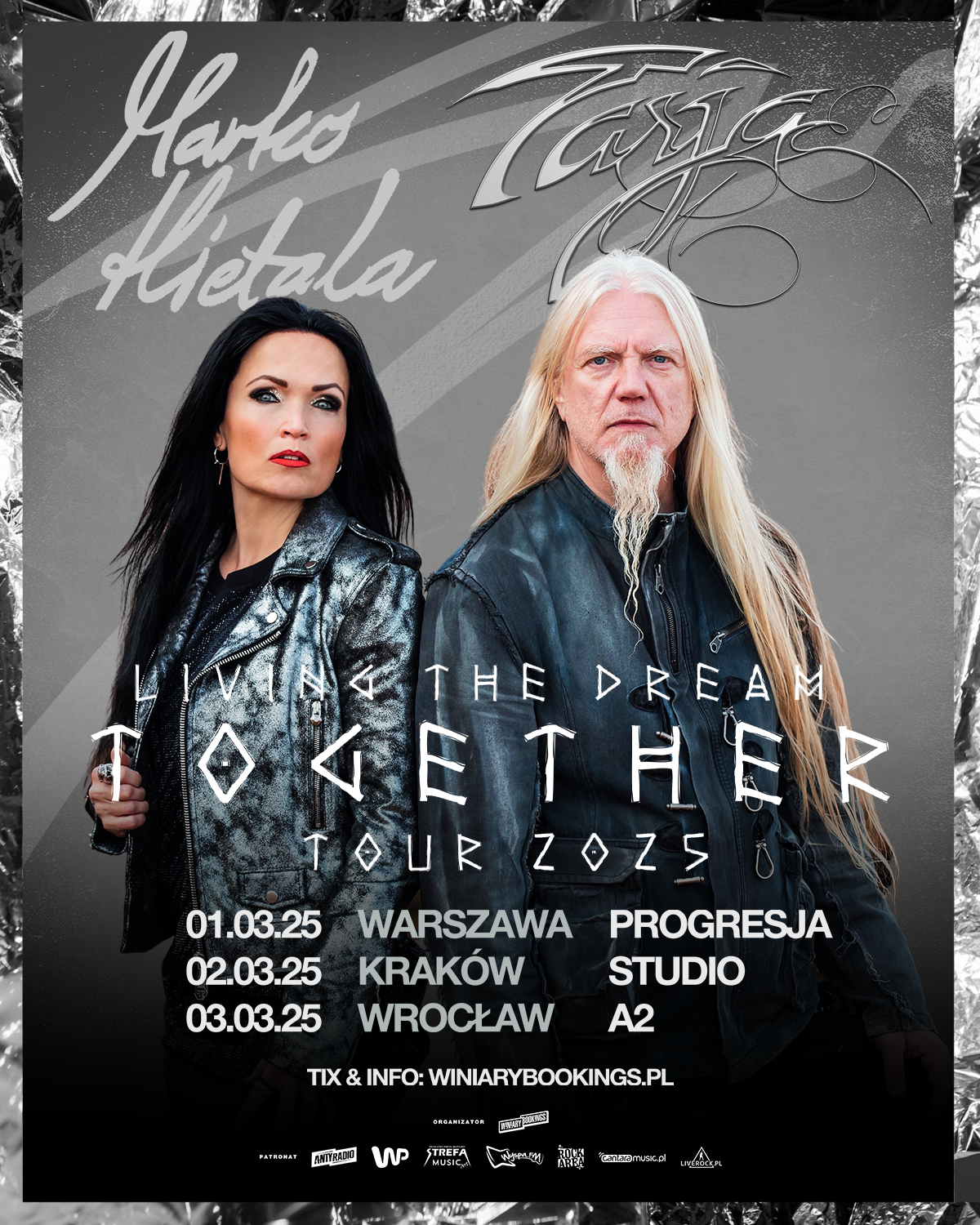 TARJA TURUNEN & MARKO HIETALA - POST 4X5 - WSPÓLNE - V2  Foto: 