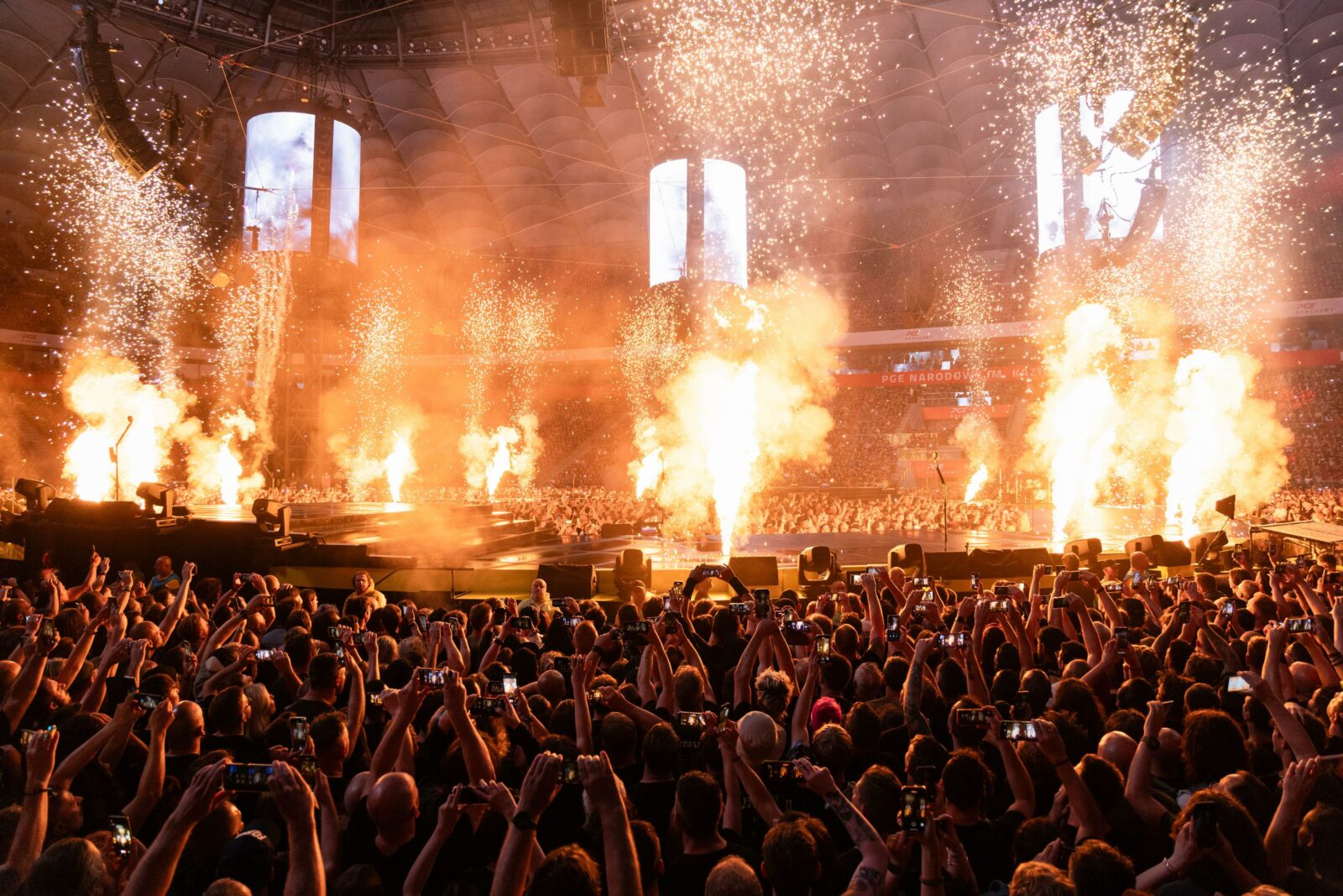 Metallica performs at PGE Narodowy in Warsaw, Poland, on July 7, 2024 Foto: © 2024 Metallica / Brett Murray