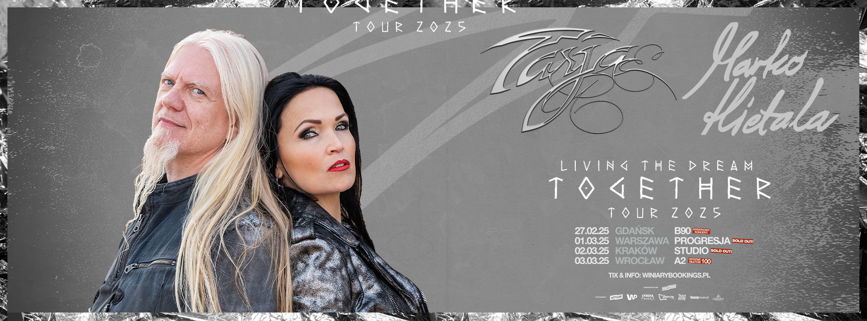 TARJA TURUNEN & MARKO HIETALA - FB HEADER - WSPÓLNE - V1  Foto: 