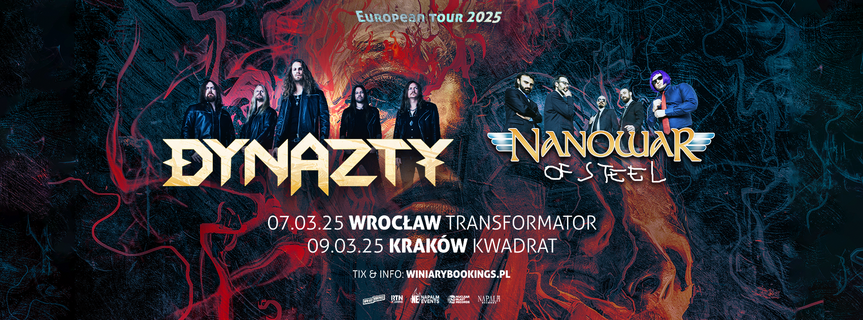 DYNAZTY + NANOWAR OF STEEL - FB HEADER - WSPÓLNE  Foto: 