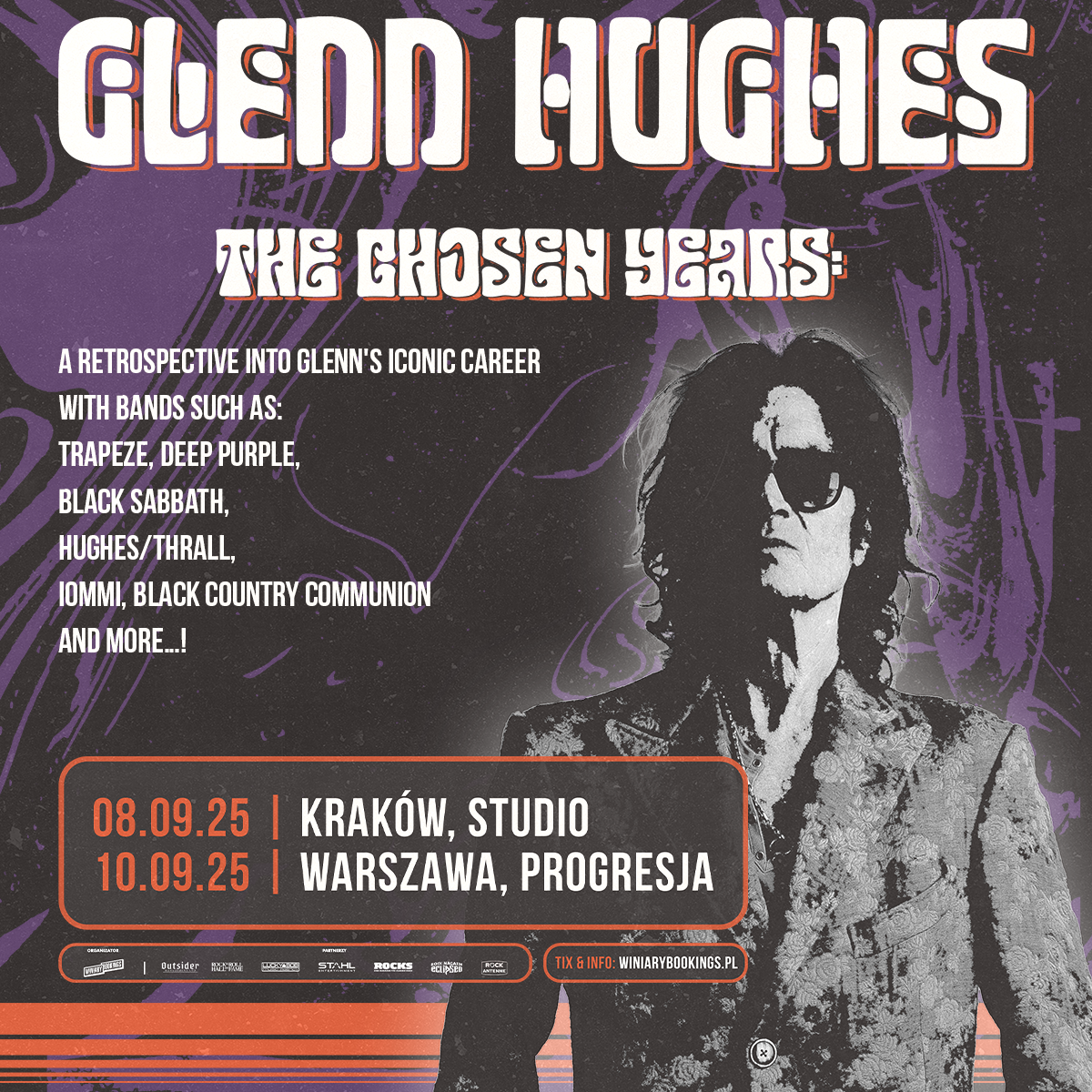 GLENN HUGHES 2025  Foto: materiały prasowe