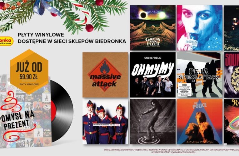 Nowe płyty winylowe w ofercie sklepów Biedronka  Foto: materiały prasowe / Universal Music Polska