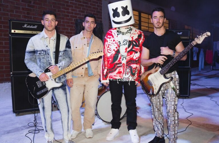 Jonas Brothers i Marshmello  Foto: 