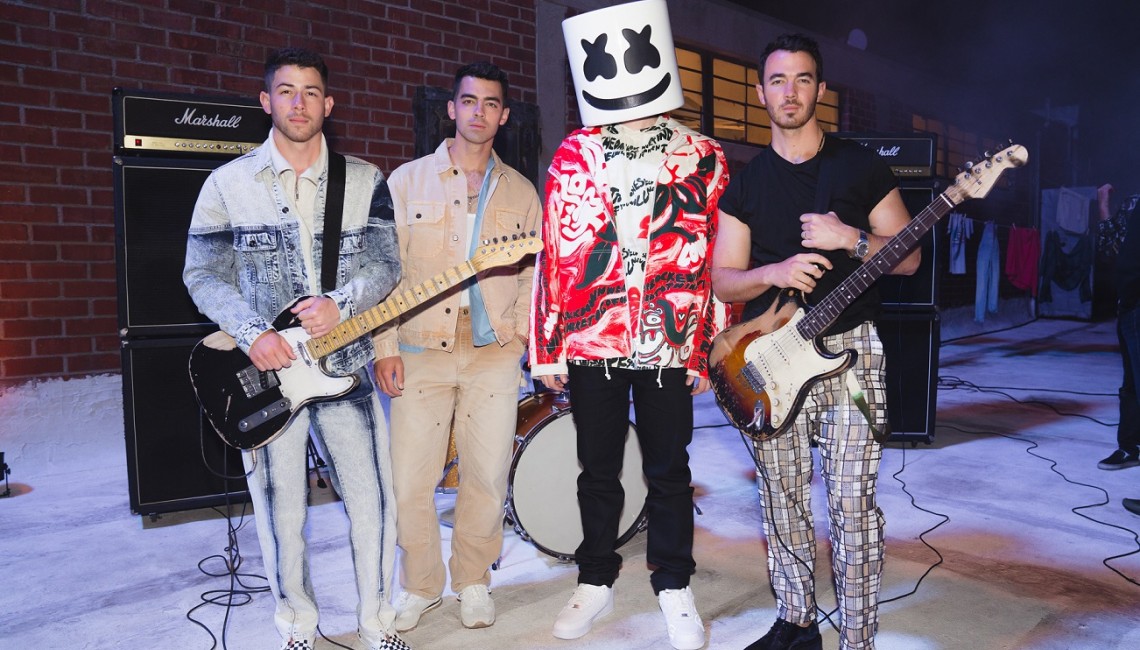 Jonas Brothers i Marshmello  Foto: 