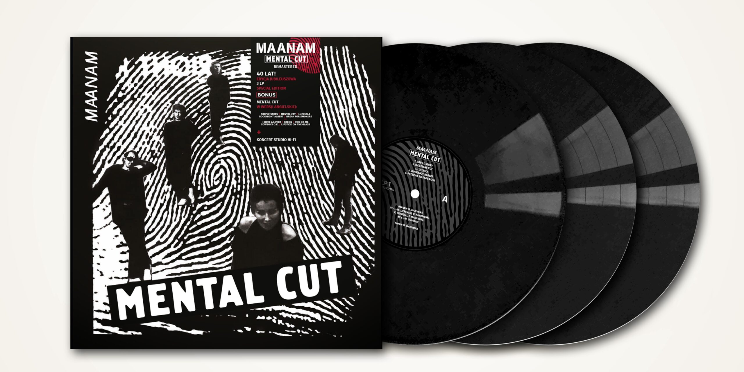 "Mental Cut" – wyjątkowa jubileszowa edycja kultowego albumu zespołu Maanam  Foto: materiały prasowe / Warner Music Polska