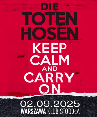 Die Toten Hosen - Keep Calm and Carry On - 2.09.2025, Klub Stodoła  Foto: 