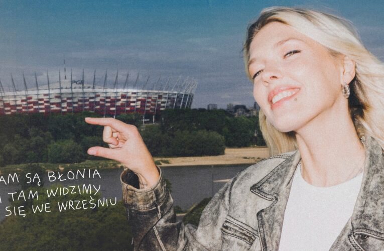 Daria Zawiałow na PGE Narodowym! (A tak właściwie to pod)  Foto: materiały prasowe / Sony Music Polska