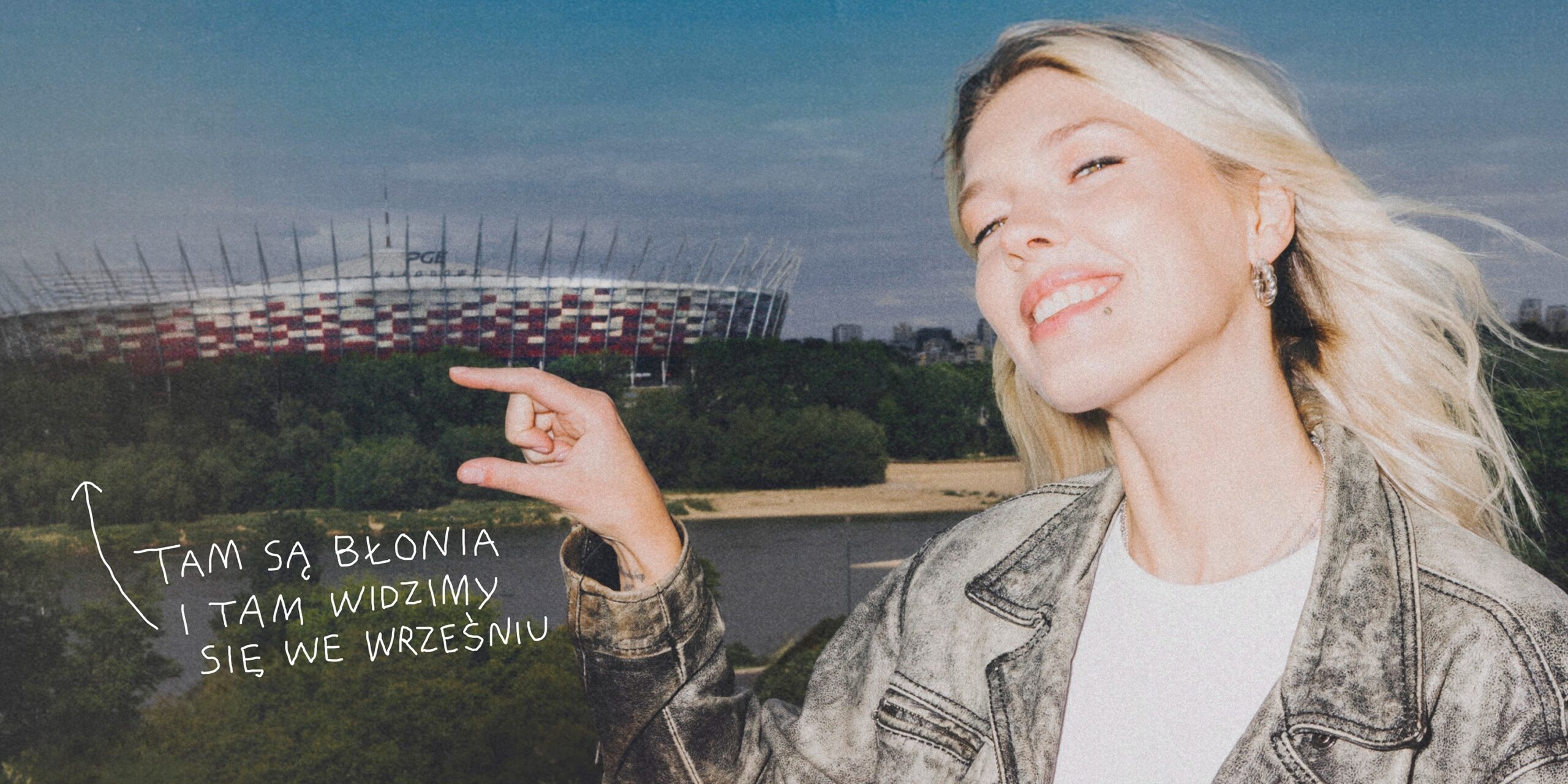 Daria Zawiałow na PGE Narodowym! (A tak właściwie to pod)  Foto: materiały prasowe / Sony Music Polska