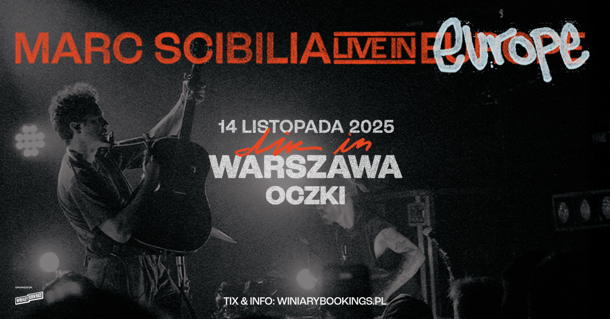 MARC SCIBILIA - FB EVENT - WARSZAWA  Foto: 