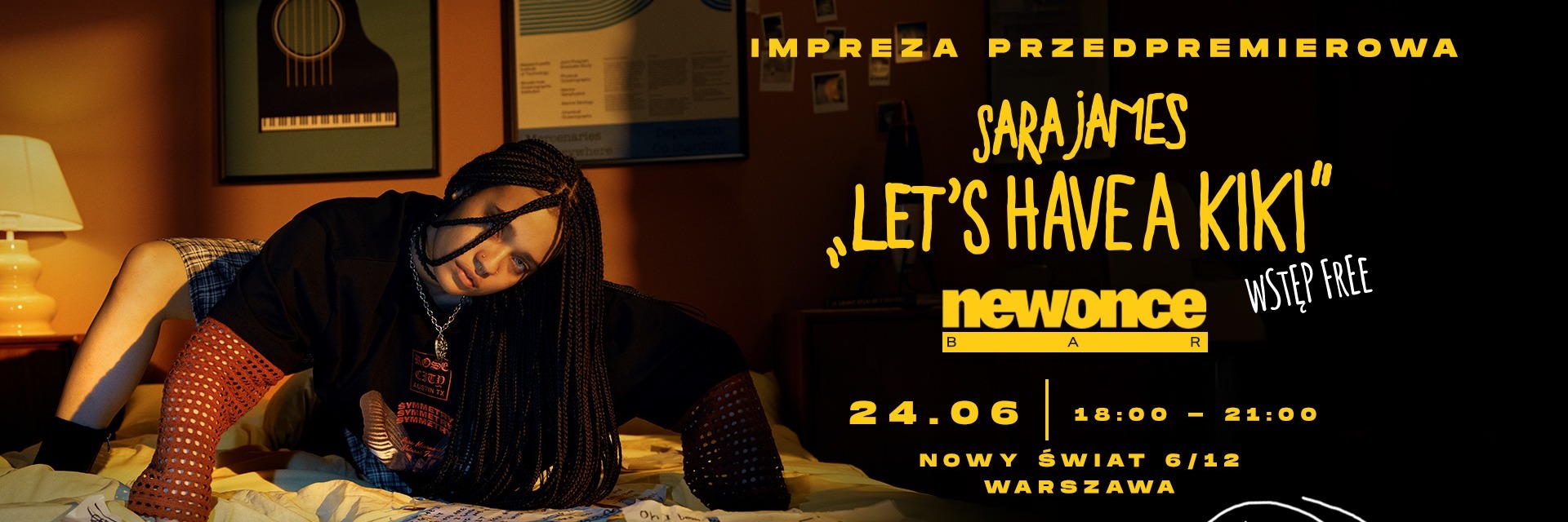 „Let’s Have a Kiki”! - Sara James zaprasza Was na stylową imprezę!  Foto: materiały prasowe / Universal Music Polska