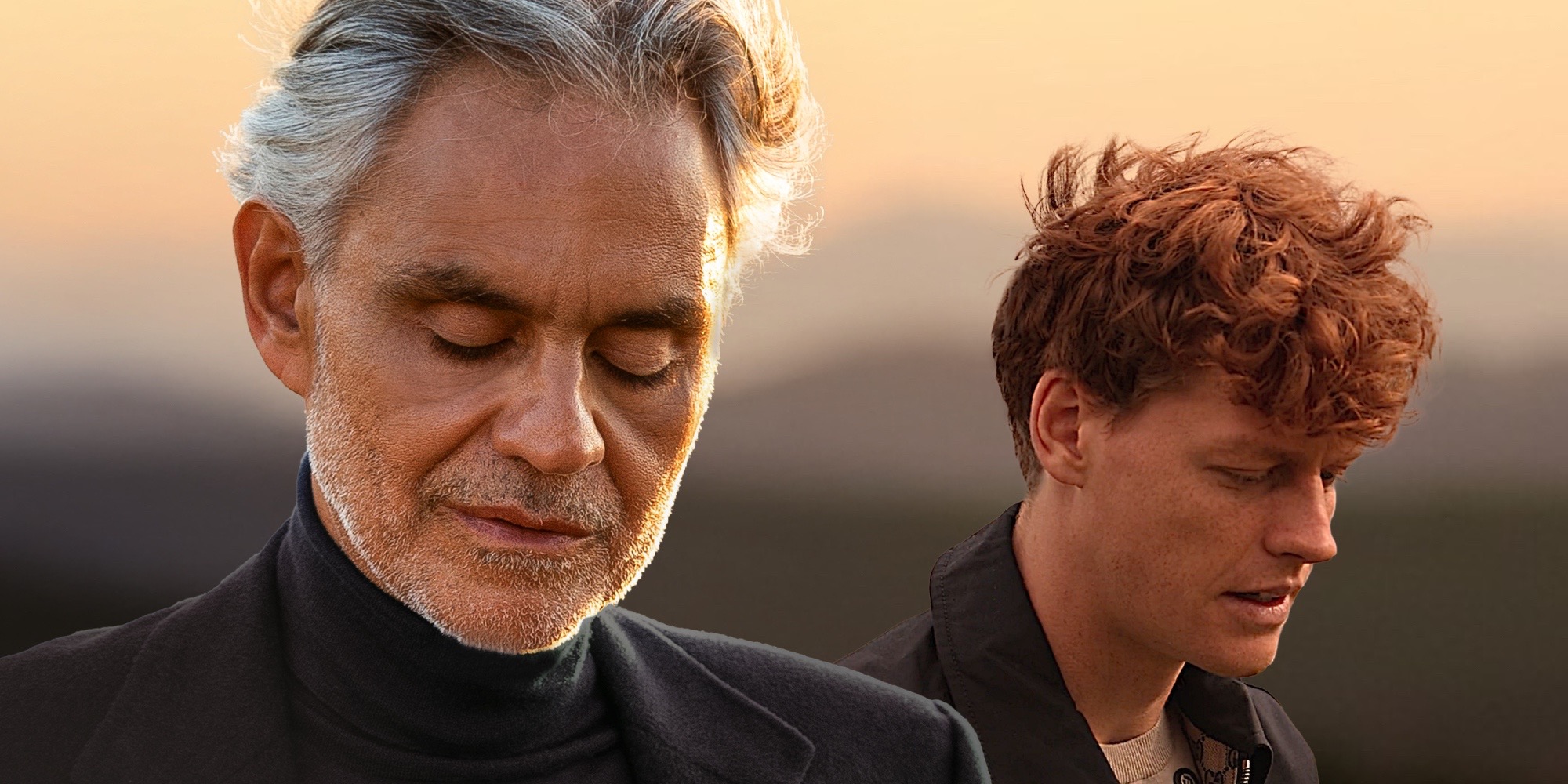 Andrea Bocelli i gwiazdor tenisa Jannik Sinner we wspólnym singlu  Foto: materiały prasowe / Universal Music Polska