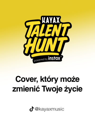 Wytwórnia Kayax szuka nowych talentów – wystartował Kayax Talent Hunt powered by Instax - Kayax - management i wytwórnia płytowa  Foto: materiały prasowe / Kayax