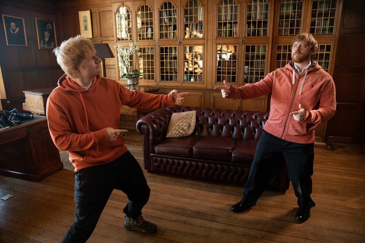 Ed-Sheeran-Rupert-Grint  Foto: 
