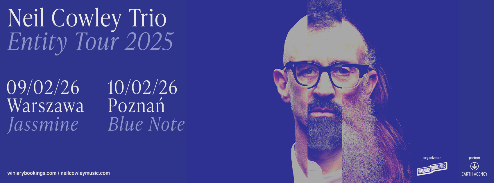 NEIL COWLEY TRIO - FB HEADER - POLAND  Foto: 