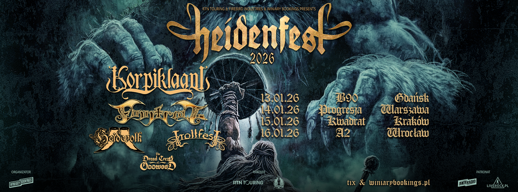 HEIDENFEST 2026 - FB HEADER - WSPÓLNE  Foto: 