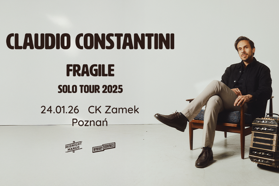 CLAUDIO CONSTANTINI - BILETY24 - POZNAŃ  Foto: 