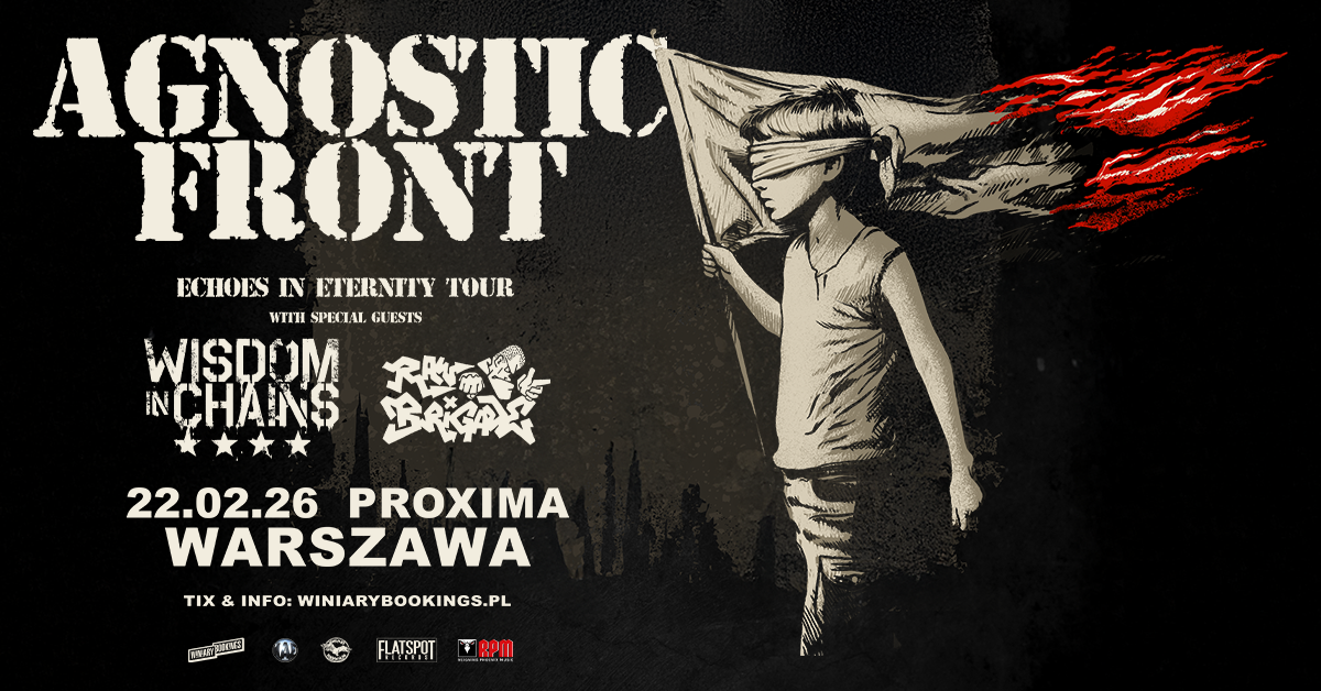 AGNOSTIC FRONT - FB EVENT - WARSZAWA  Foto: 