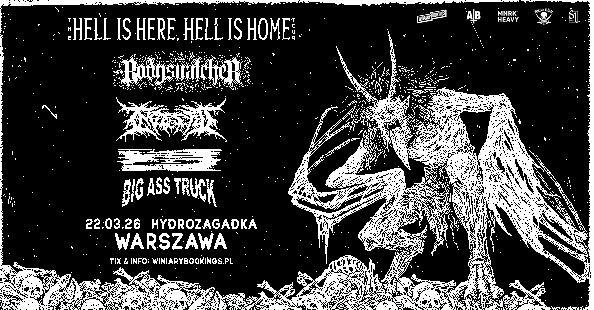 BODYSNATCHER - FB EVENT - WARSZAWA Foto: BODYSNATCHER - FB EVENT - WARSZAWA  Foto: