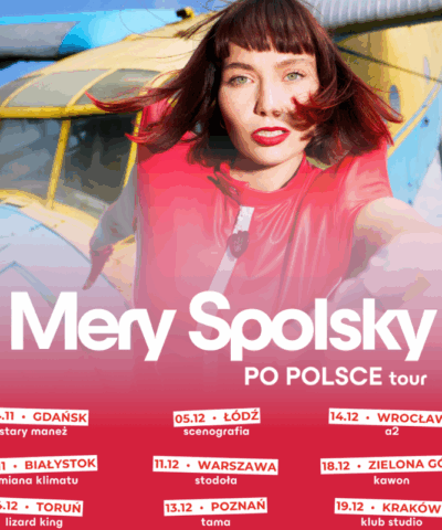 Mery Spolsky wyrusza w trasę “PO POLSCE TOUR” - Kayax - management i wytwórnia płytowa  Foto: materiały prasowe / Kayax