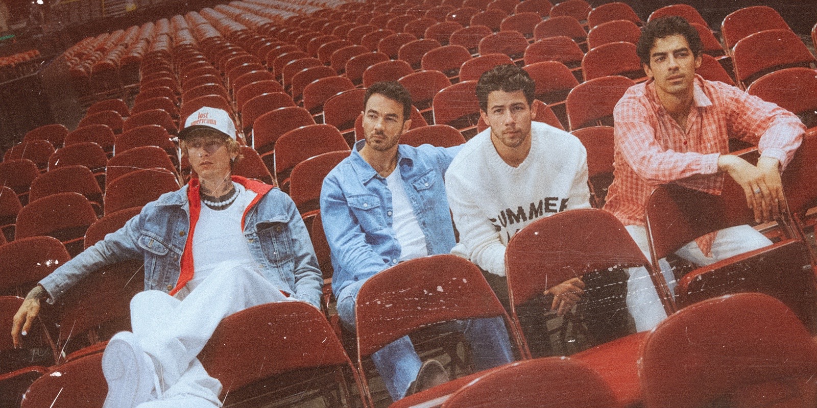 Jonas Brothers nagrali remiks hitu „cliché” mgk  Foto: materiały prasowe / Universal Music Polska