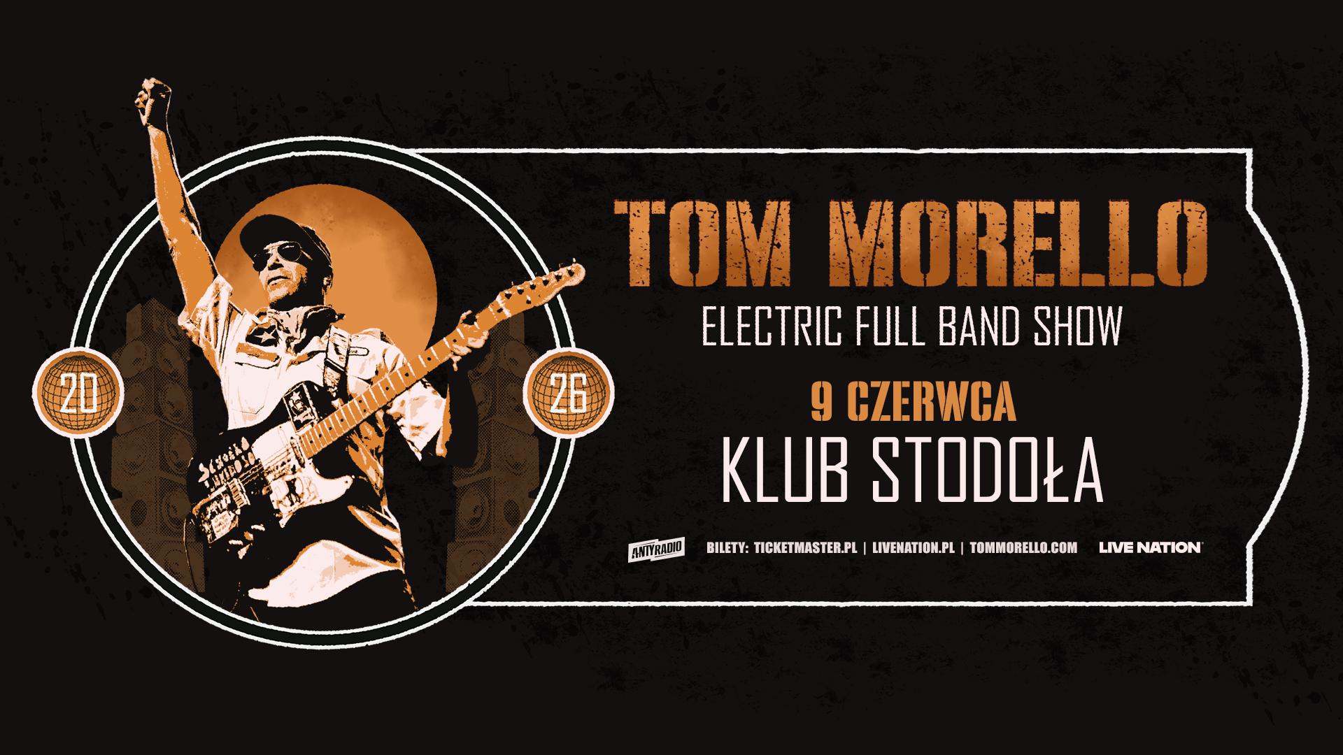 Tom Morello w Warszawie  Foto: 