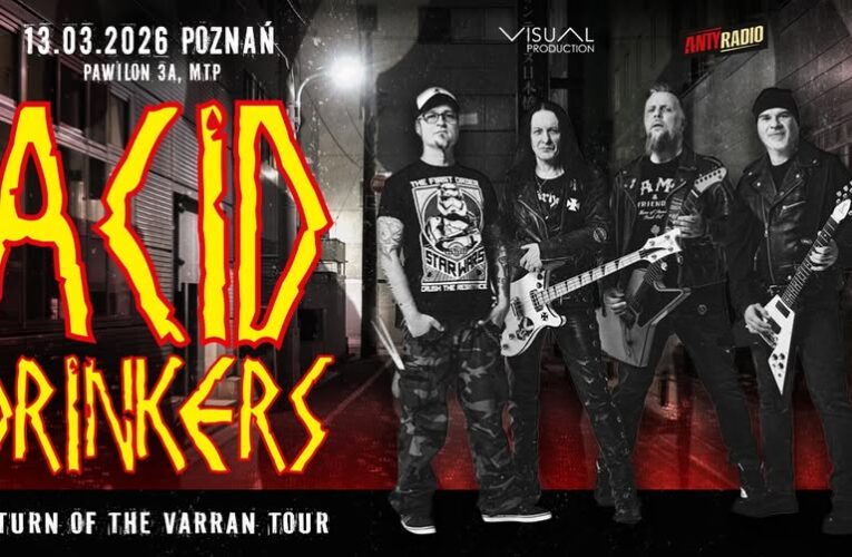 Acid Drinkers powracają na scenę: Startuje Return of the Varran Tour  Foto: 
