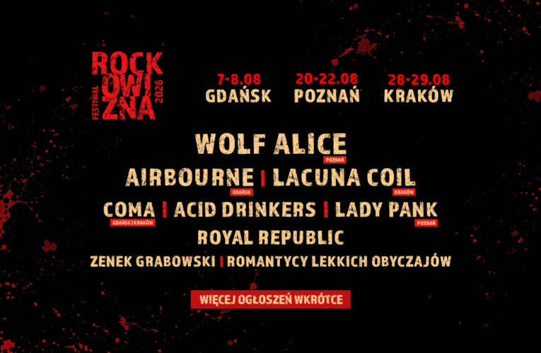 Rockowizna Festiwal 2026 - II ogłoszenie  Foto: 