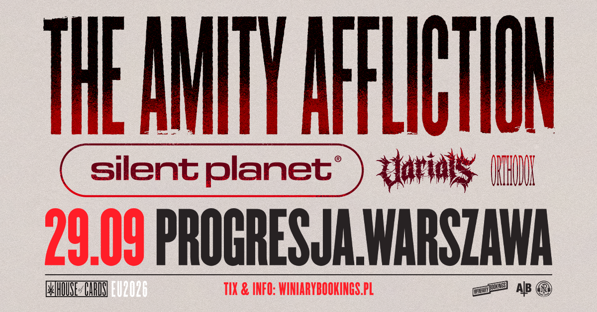 THE AMITY AFFLICTION - FB EVENT - WARSZAWA  Foto: 