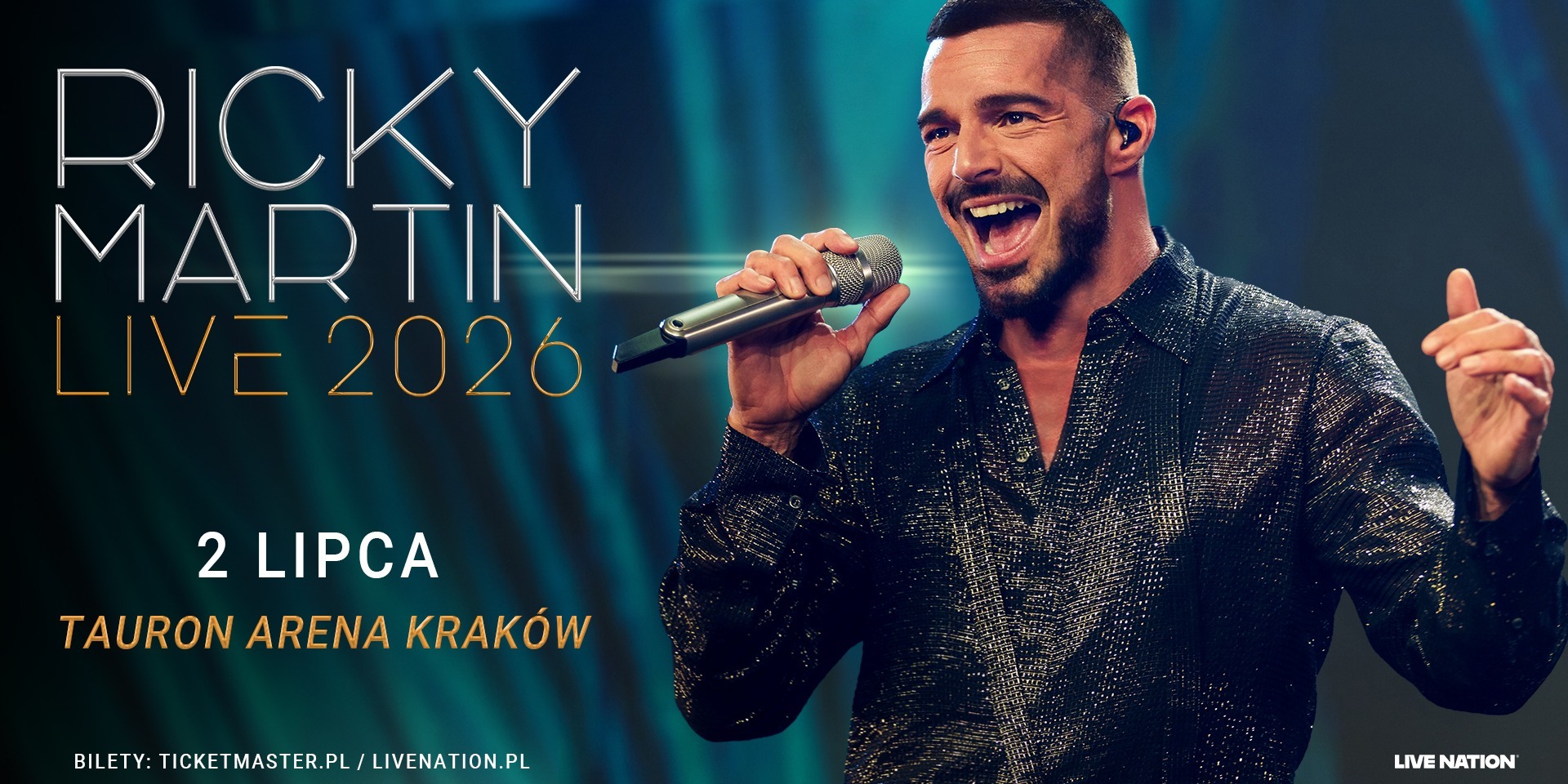 Ricky Martin, jedna z najważniejszych postaci muzyki latynoskiej, wystąpi w Polsce!  Foto: materiały prasowe / Sony Music Polska