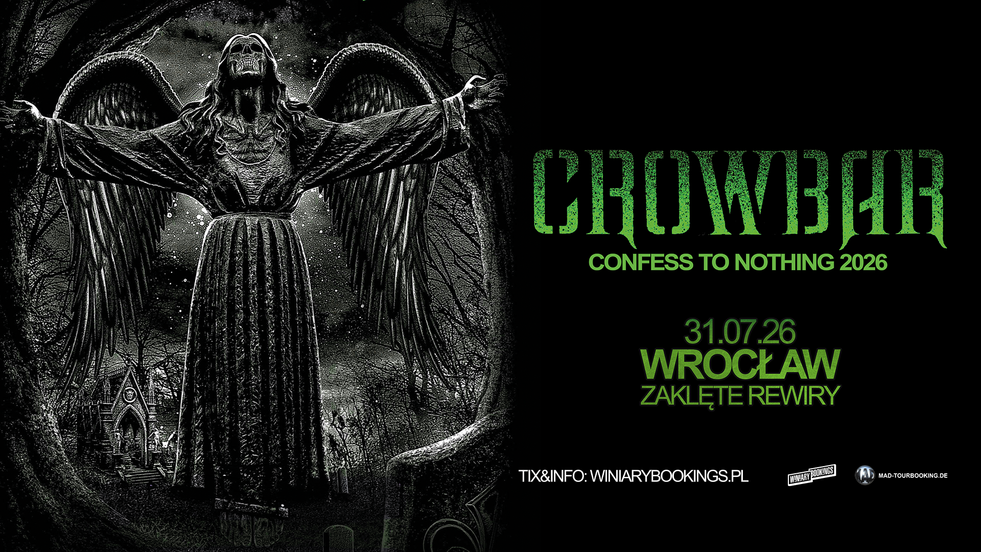 CROWBAR - 1920×1080 - WROCŁAW  Foto: 
