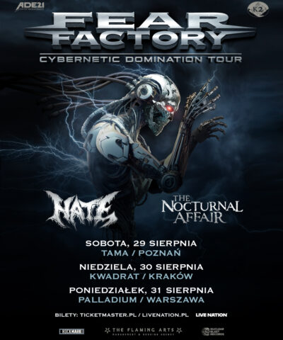 Fear Factory: Cybernetic Domination Tour  Foto: materiały prasowe / Live Nation