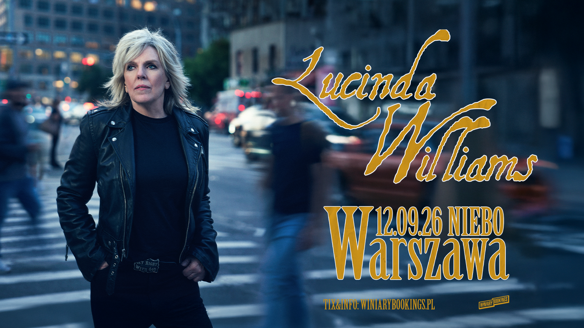 LUCINDA WILLIAMS - 1920×1080 - WARSZAWA  Foto: 
