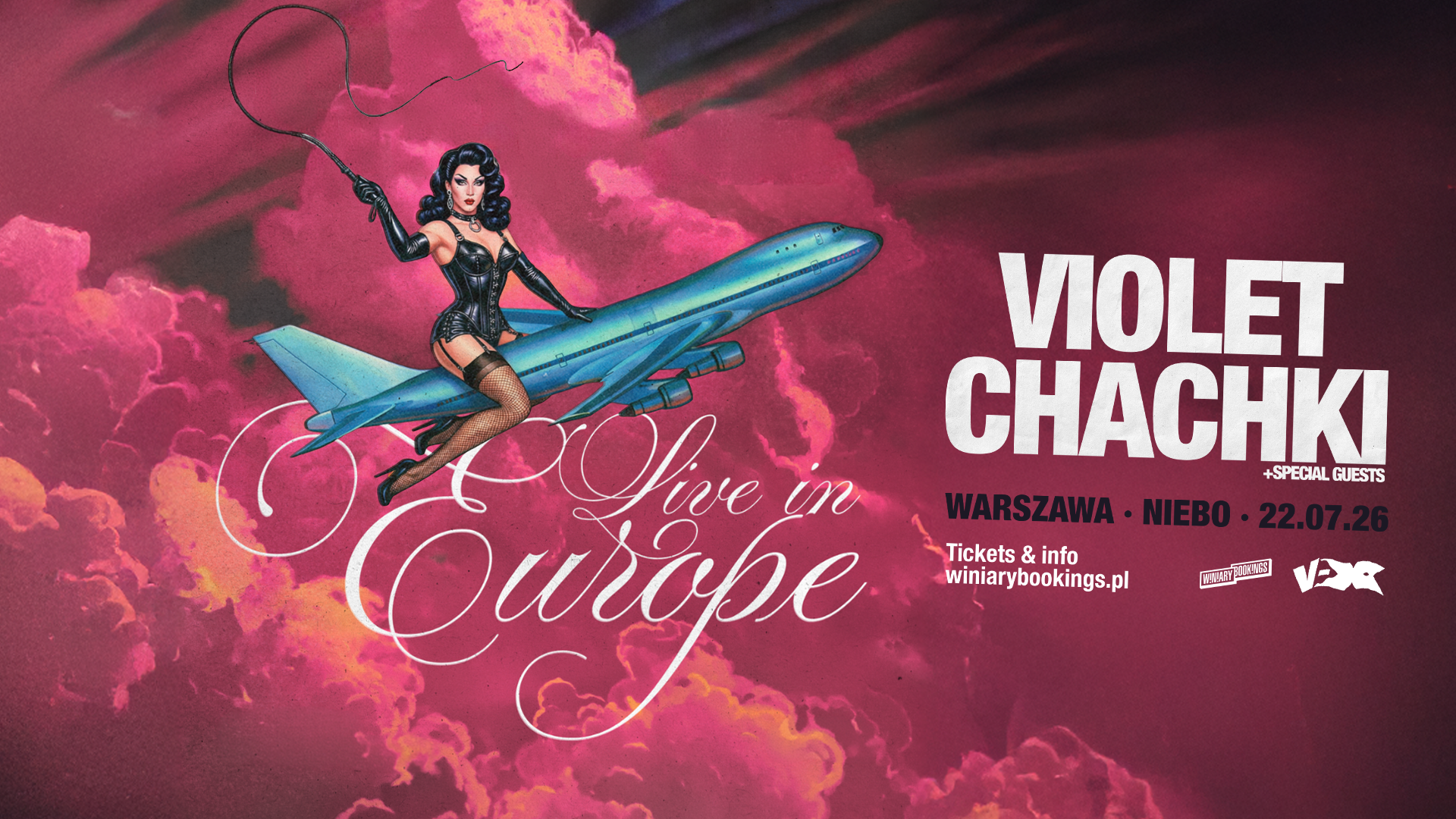 VIOLET CHACHKI - 1920×1080 - WARSZAWA  Foto: 