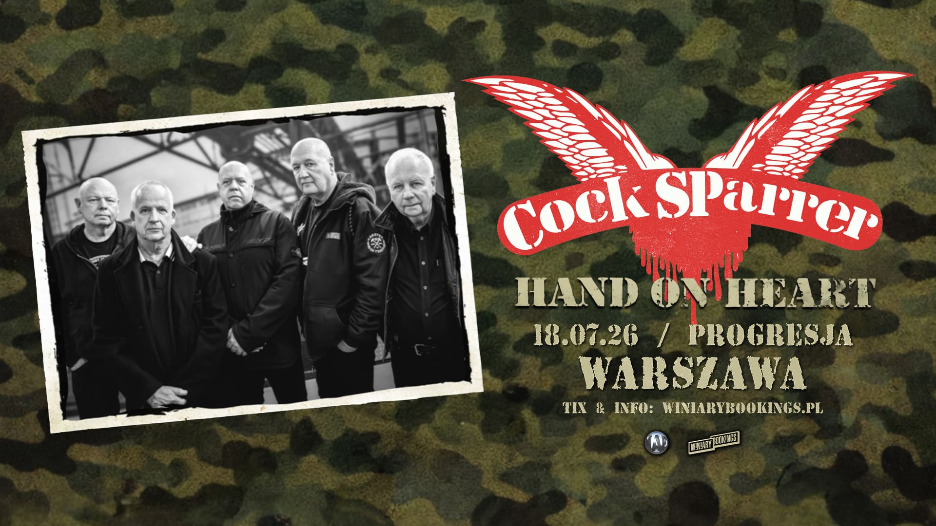 COCK SPARRER - 1920×1080 - WARSZAWA  Foto: 