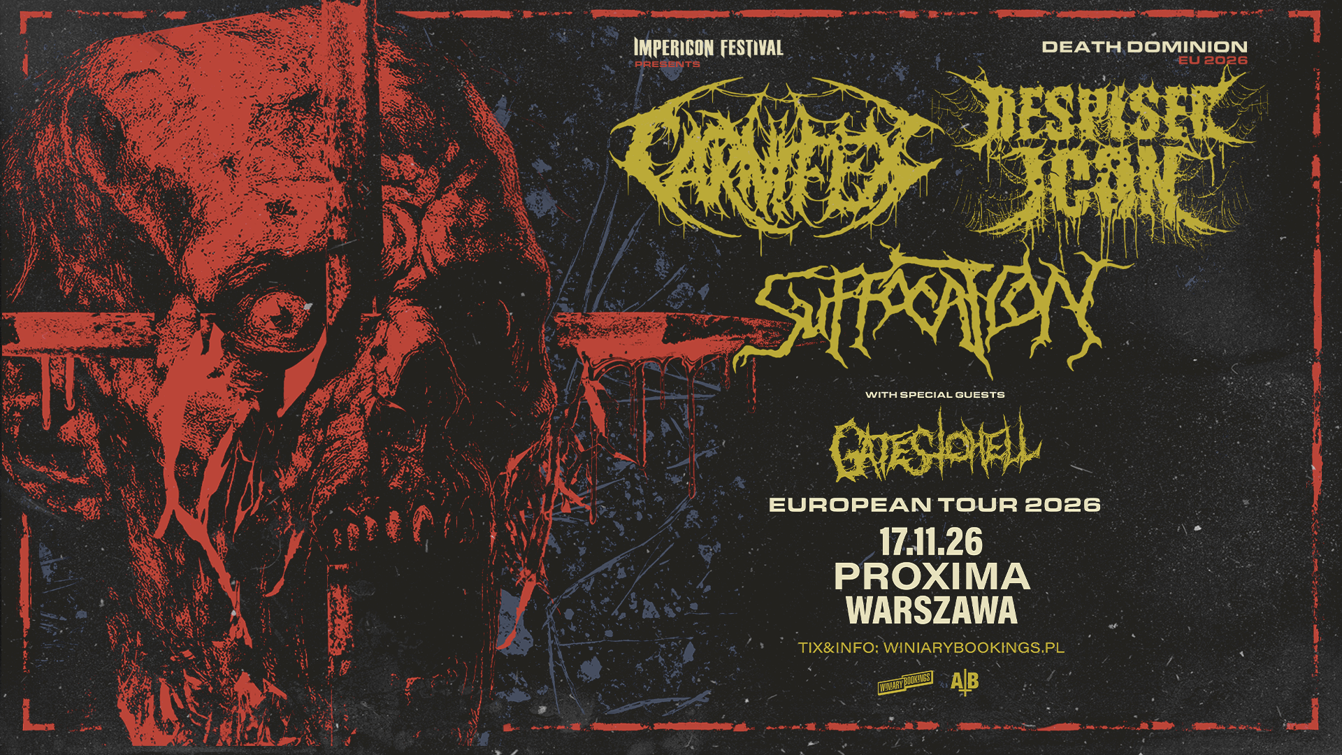 CARNIFEX _ DESPISED ICON - 1920×1080 - WARSZAWA  Foto: 