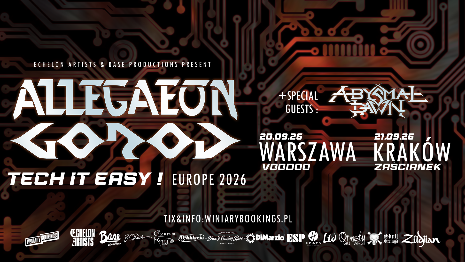 ALLEGAEON & GOROD - 1920×1080 - WSPÓLNE  Foto: 