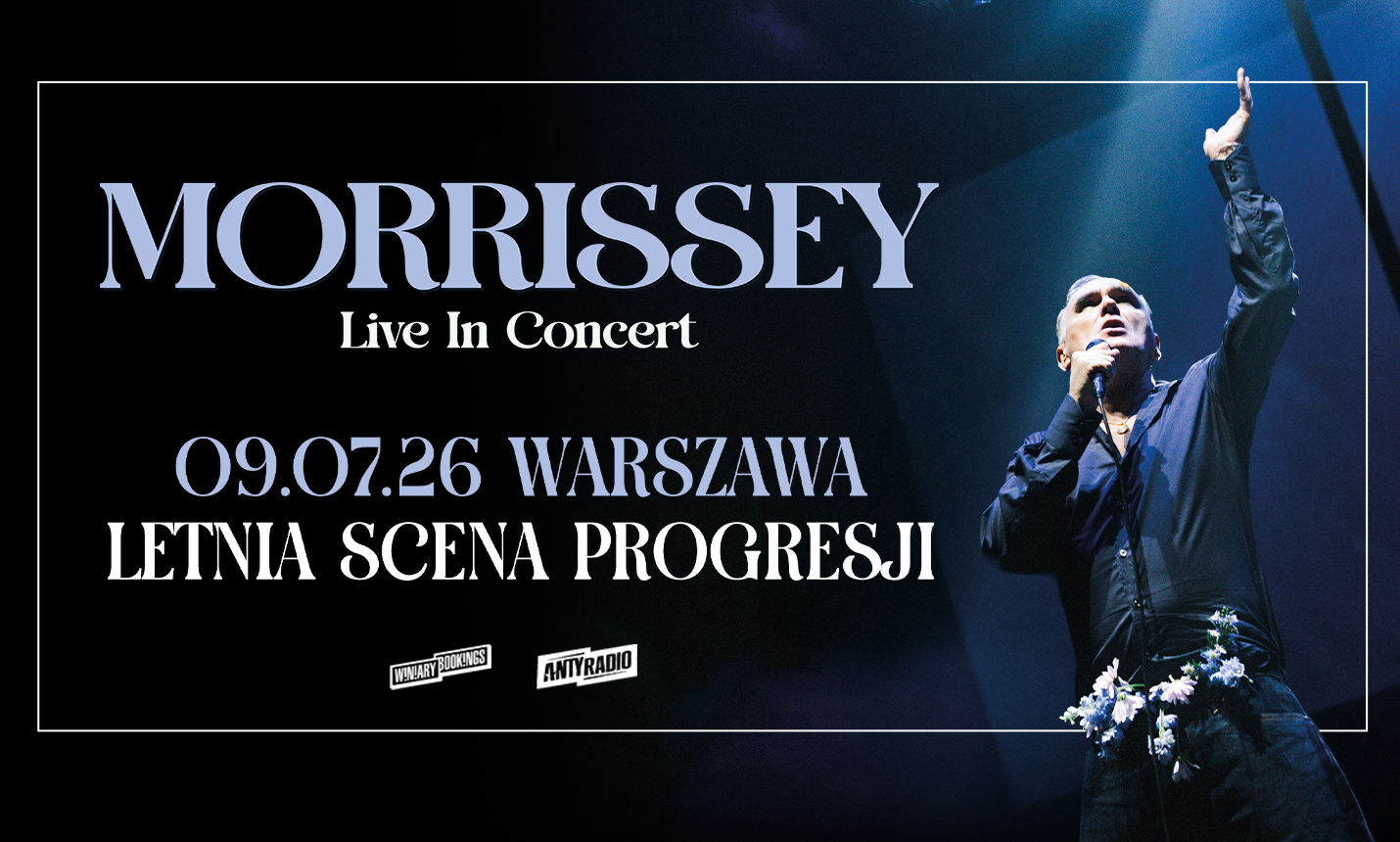 MORRISSEY - PROGRESJA 1430x860 - WARSZAWA  Foto: 