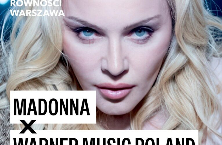 Madonna x Warner Music Poland na Paradzie Równości w Warszawie &nbsp;– pierwsza wspólna platforma w Polsce  Foto: materiały prasowe / Warner Music Polska