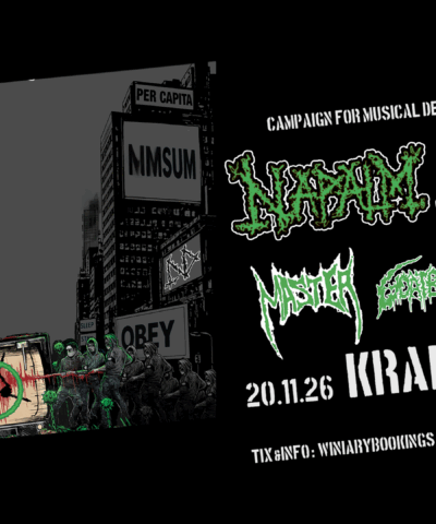 NAPALM DEATH - 1920×1080 - KRAKÓW  Foto: 