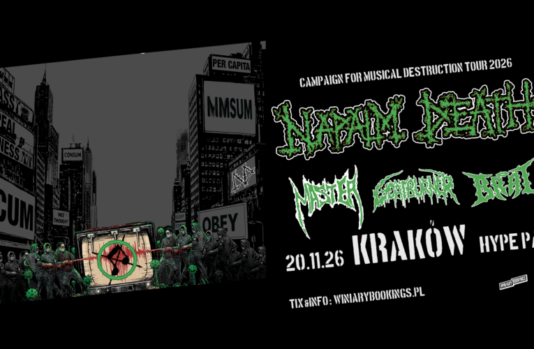 NAPALM DEATH - 1920×1080 - KRAKÓW  Foto: 