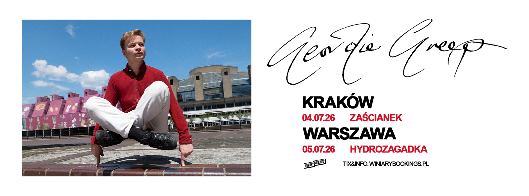 GEORDIE GREEP - FB HEADER - WSPÓLNE  Foto: 