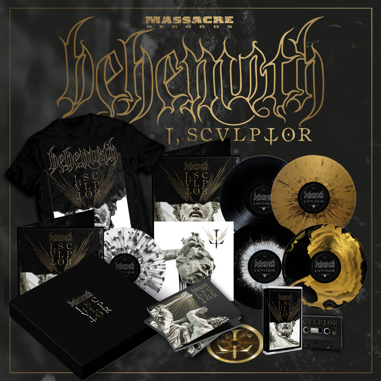 Okładka Behemoth "I, Scvlptor"  Foto: materiały prasowe