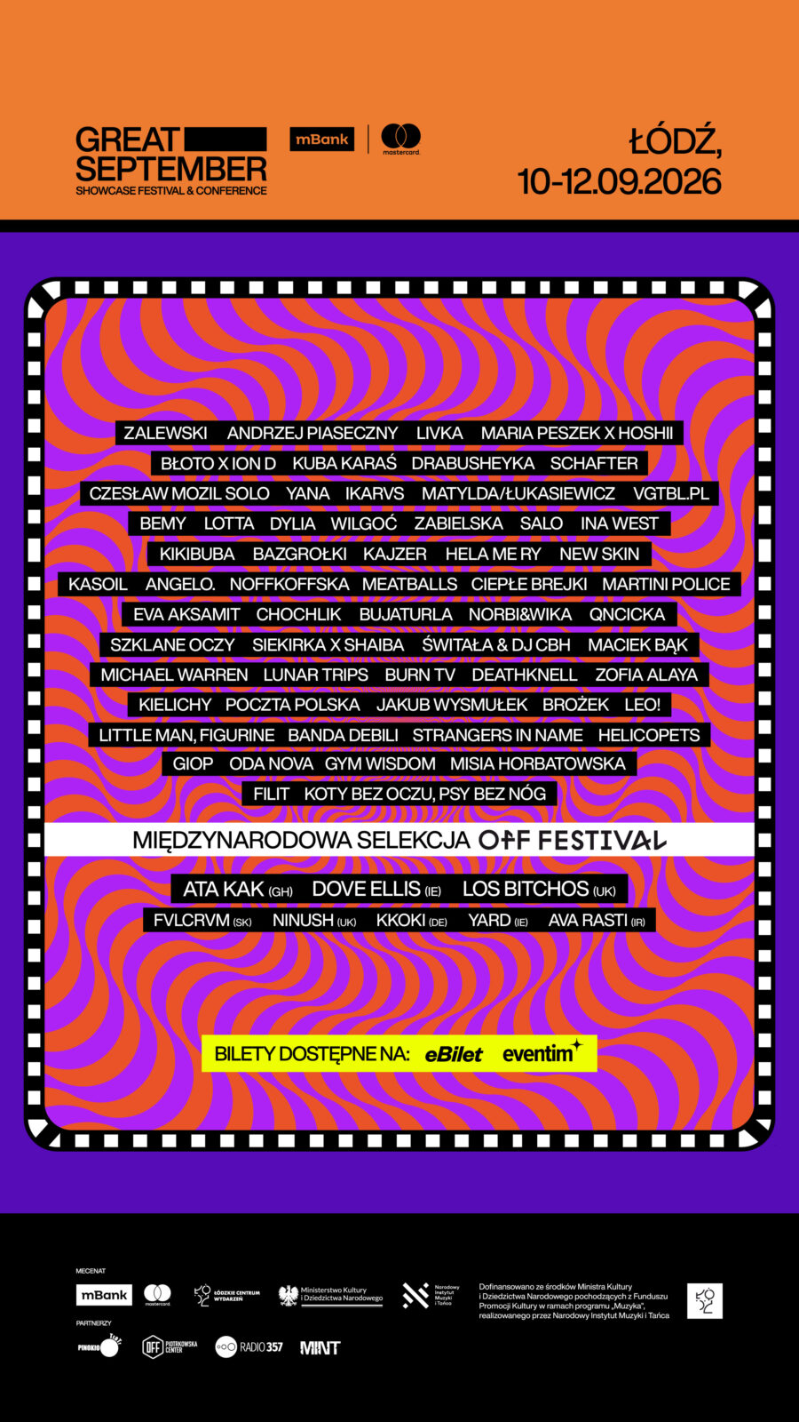 great september lineup
