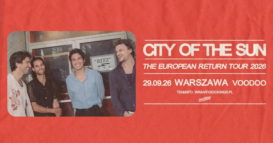 City of the Sun w Warszawie. Muzyka jak letni sen  Foto: 