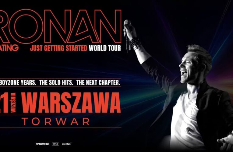 Ronan Keating w Warszawie. Koncert na Torwarze  Foto: 