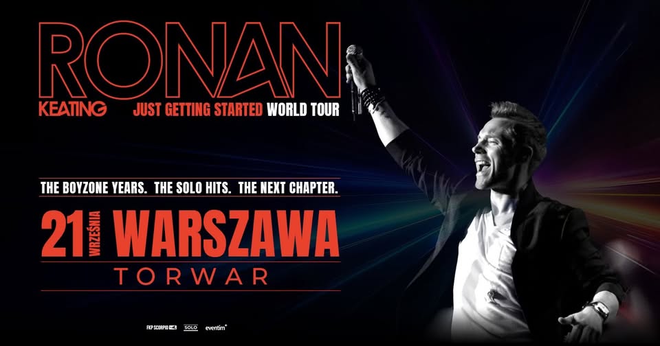 Ronan Keating w Warszawie. Koncert na Torwarze  Foto: 